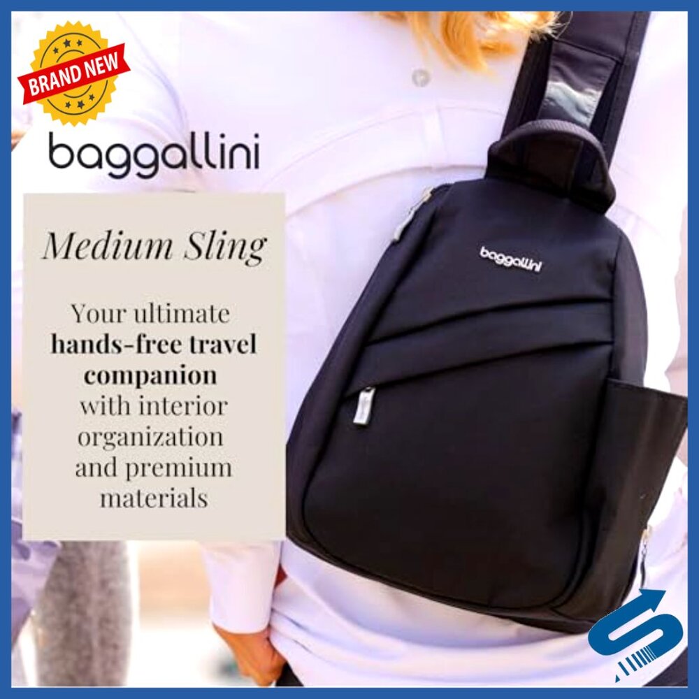 Lightweight Sling Backpack Adjustable Strap Expan… - image 2